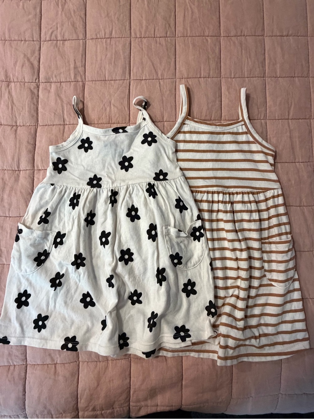 Two Old Navy Toddler Dresses